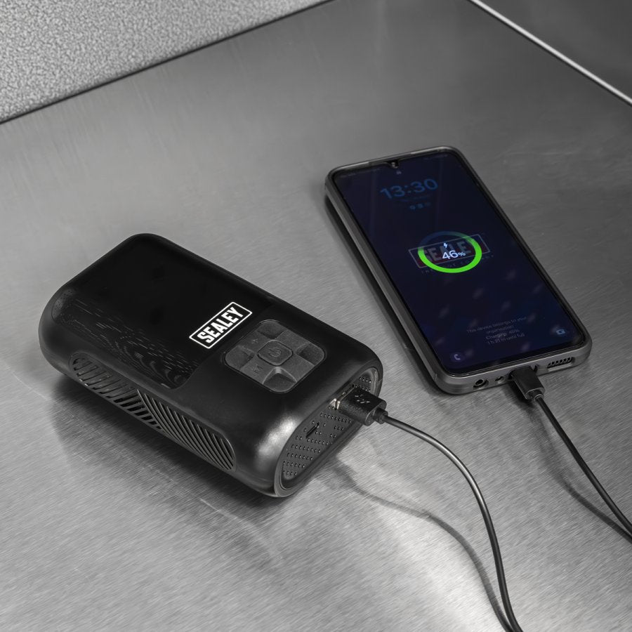 Tyre Inflator & Power Bank