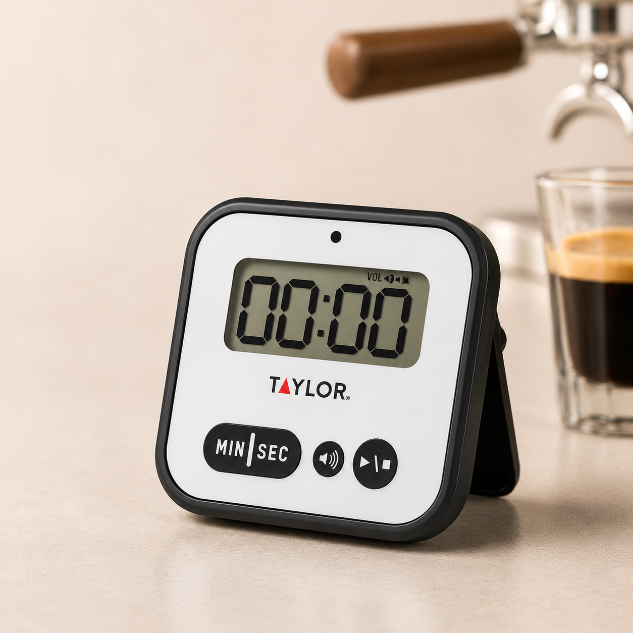 Coffee shot timer