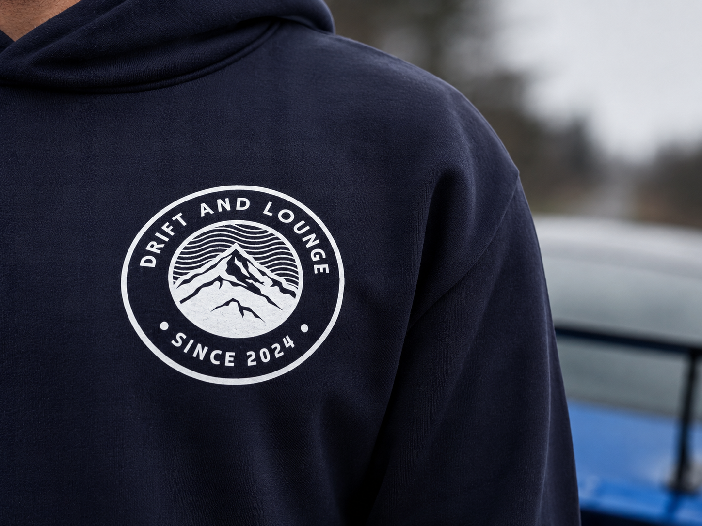 D + L Signature Hoodie Navy