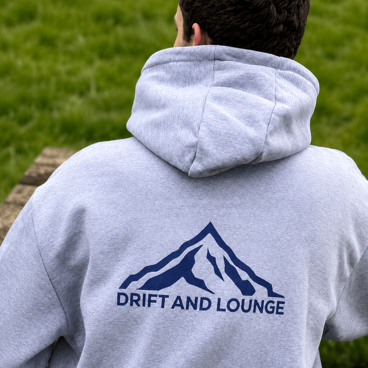 D + L Hoodie Heather Grey