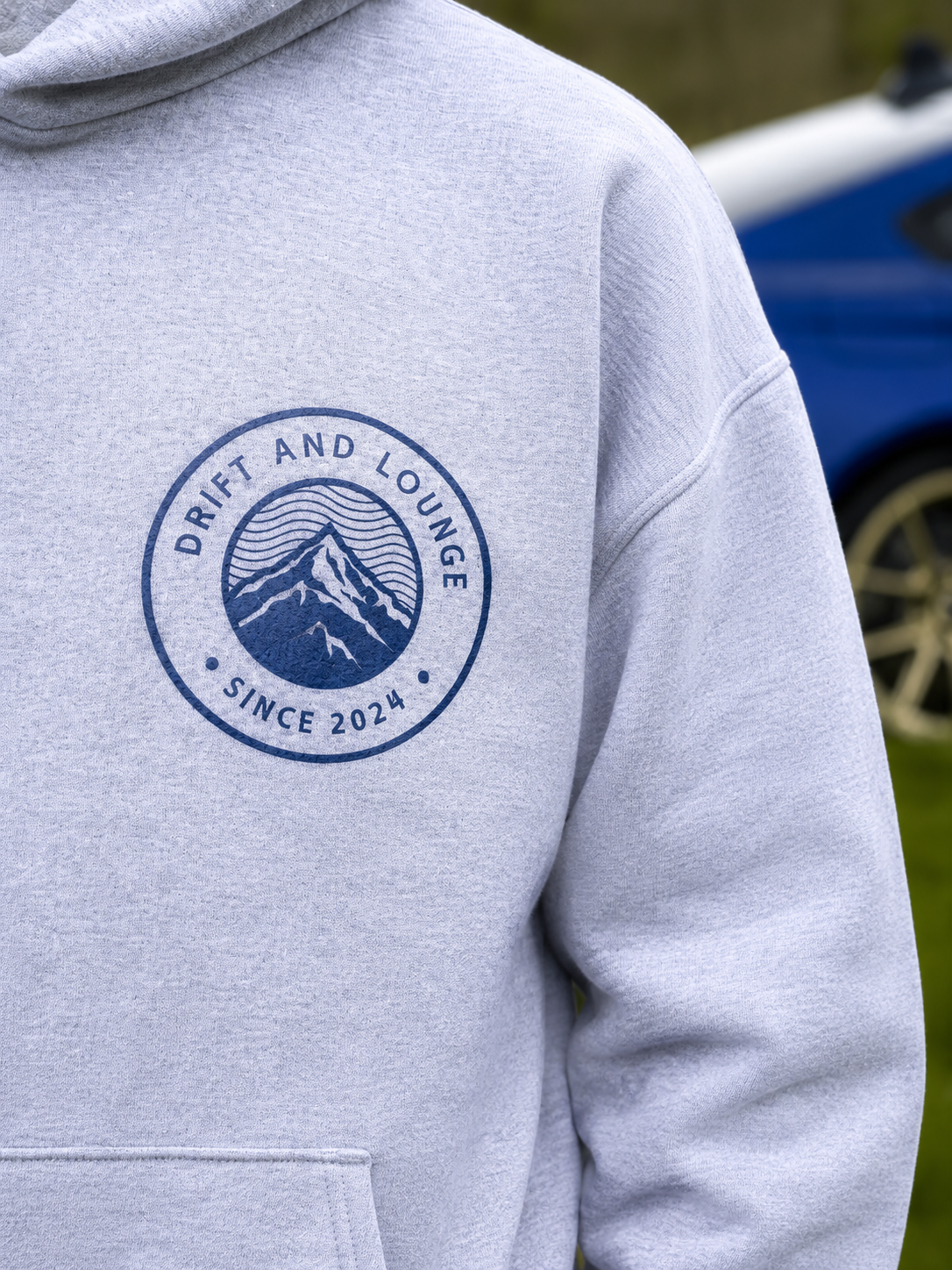 D + L Hoodie Heather Grey