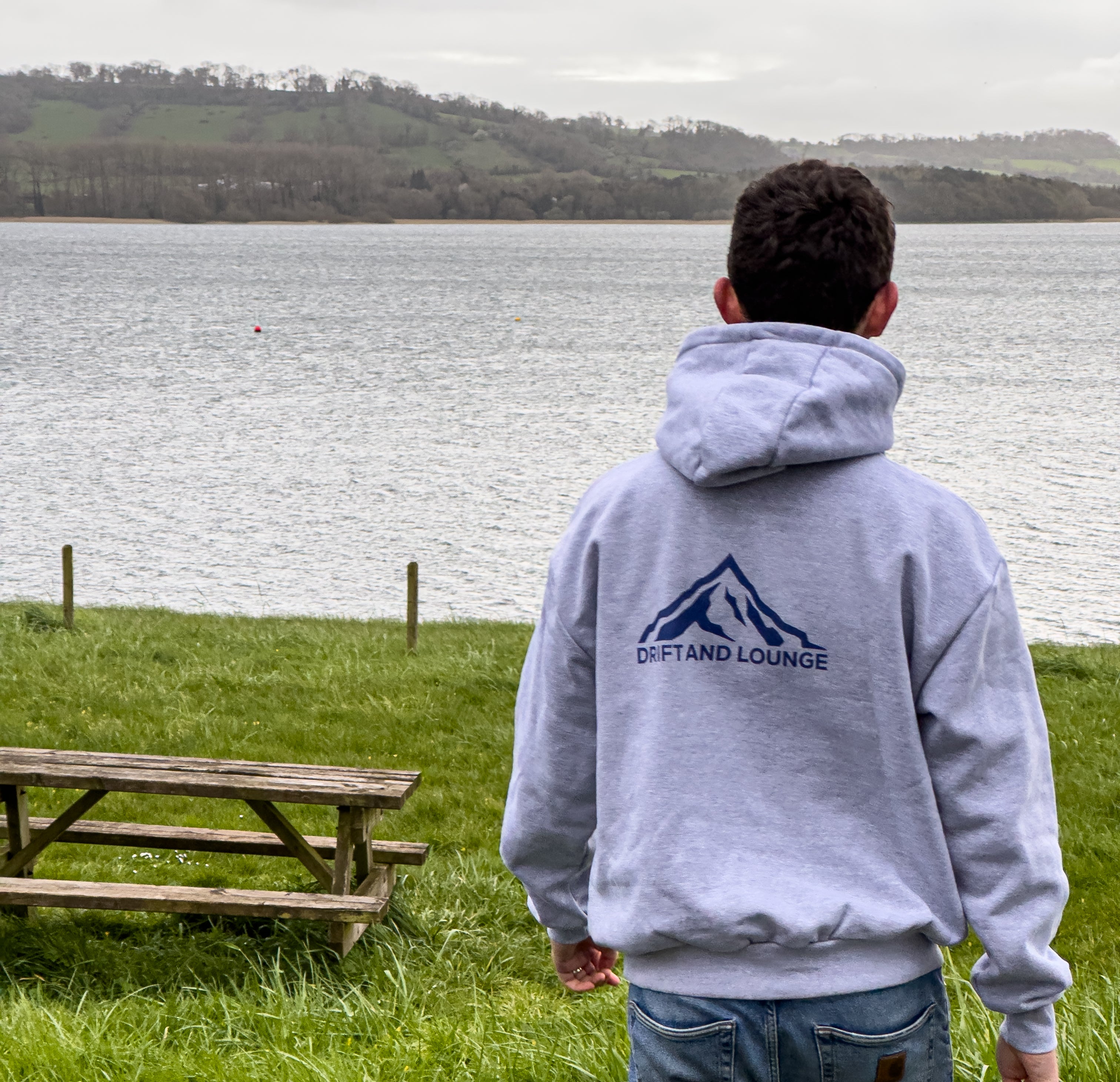 D + L Hoodie Heather Grey