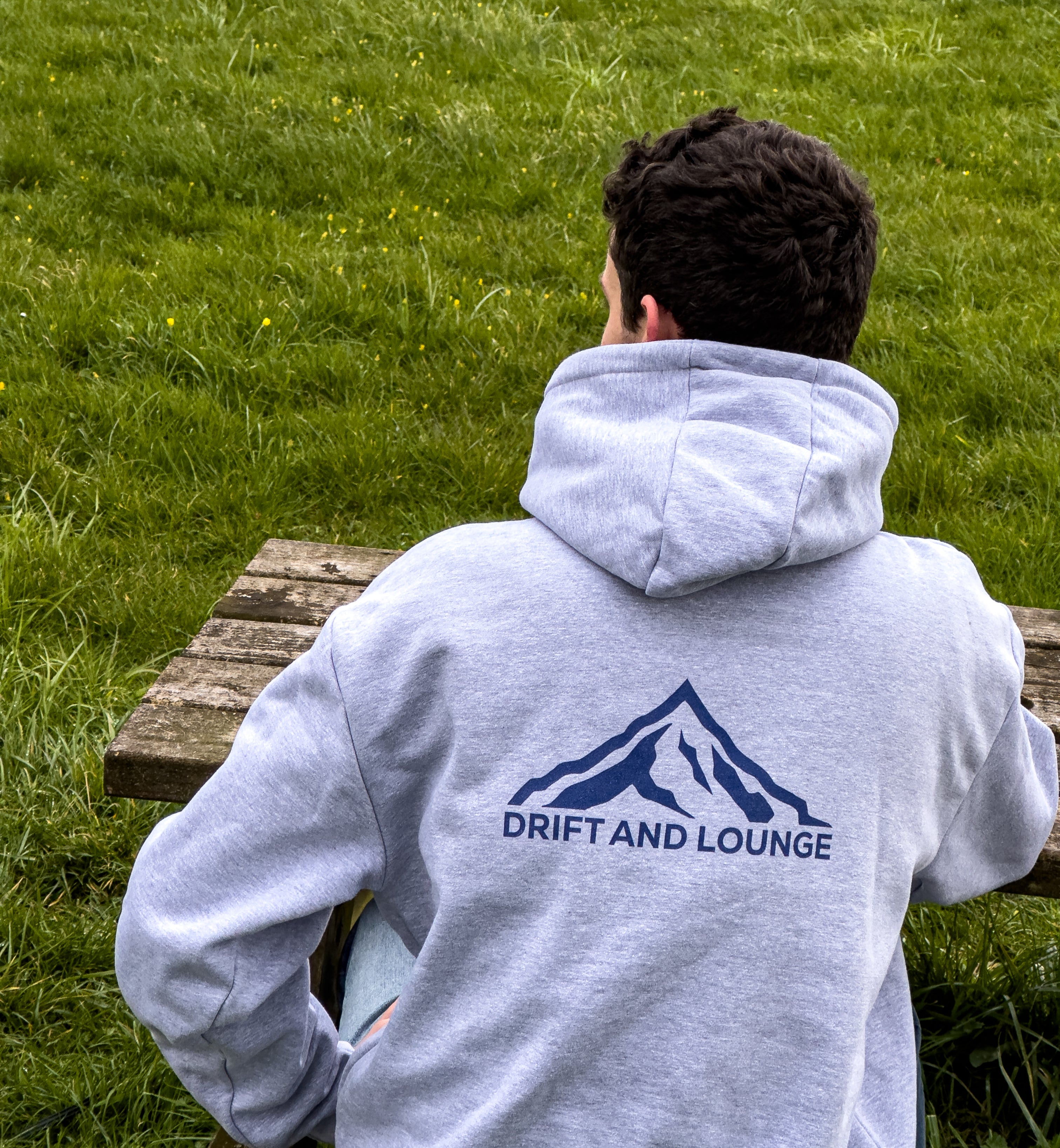 D + L Hoodie Heather Grey