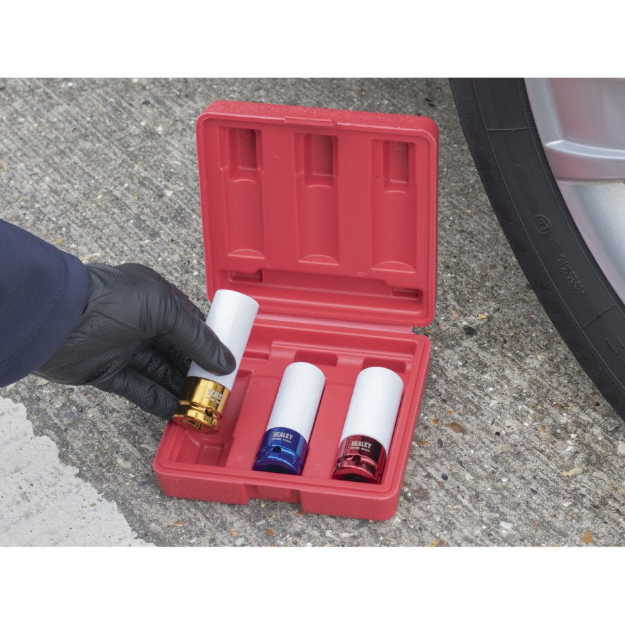 Alloy Wheel Socket Set 1/2" Drive