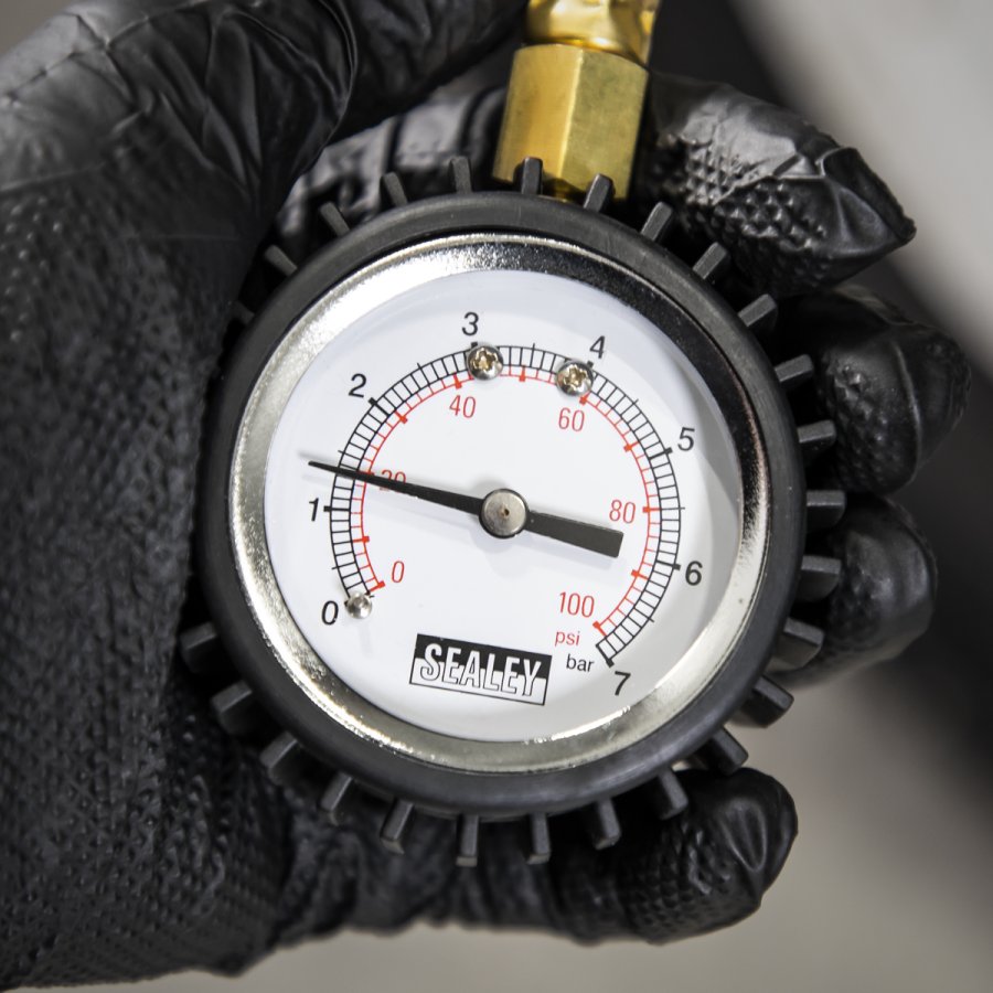 Tyre pressure gauge