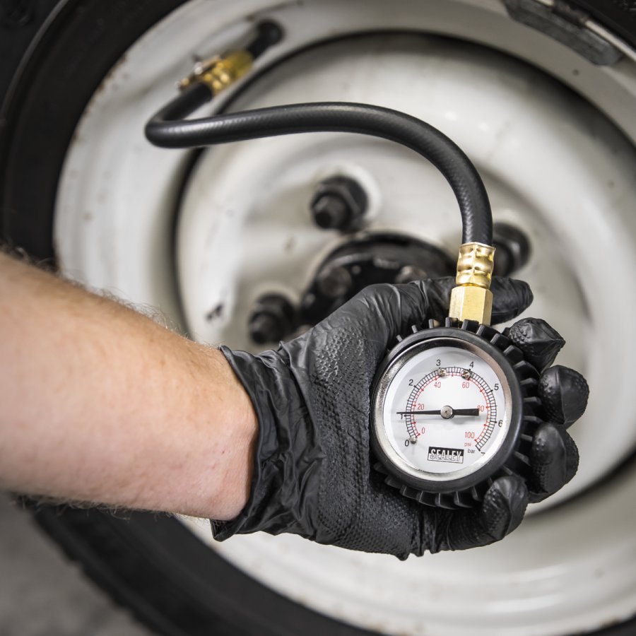 Tyre pressure gauge